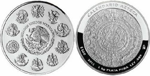 Мексиканская памятная монета 2005 год